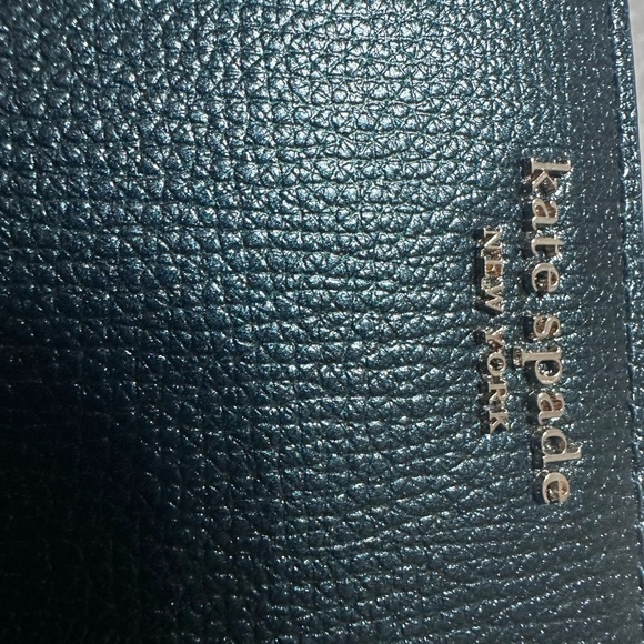Kate Spade Green Textured Leather Accessory - Picture 3 of 4